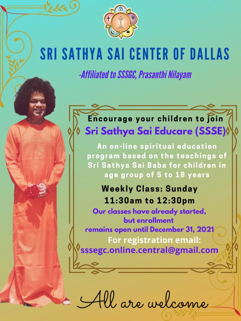 Sri Sathya Sai Educare(SSSE)